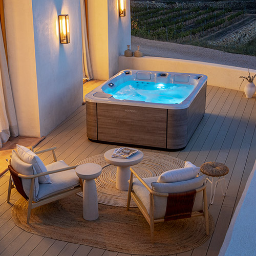 installation spa touch extérieur