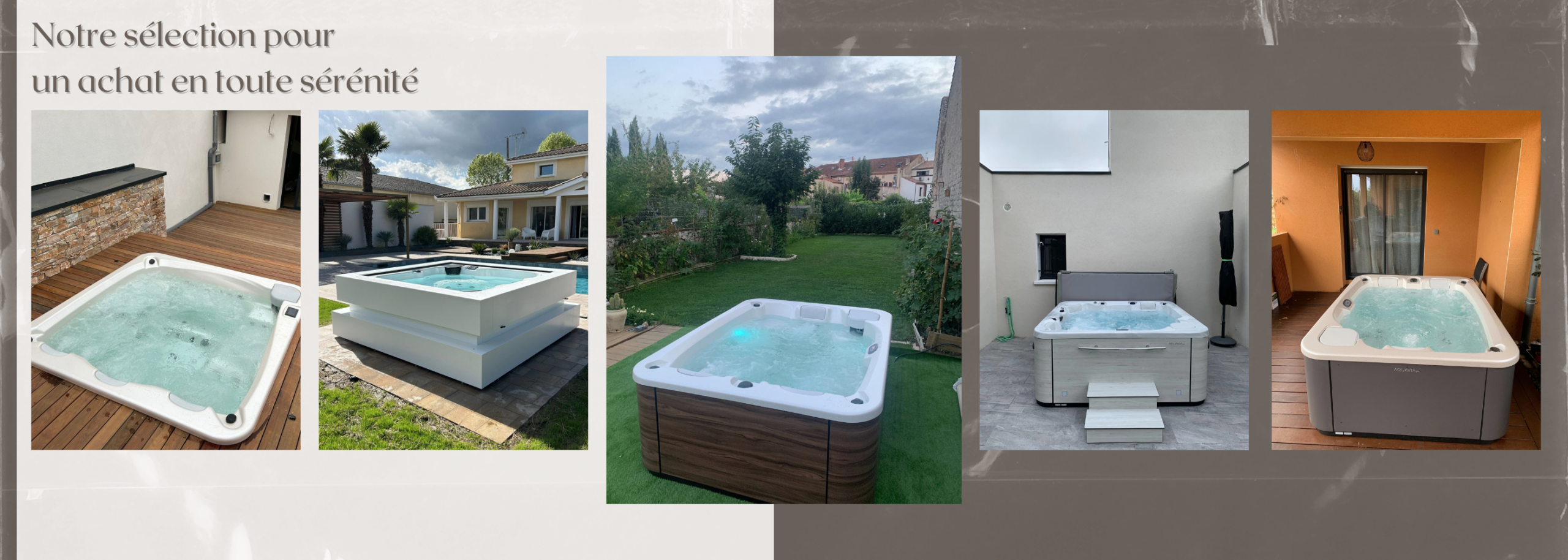 Notre selection pour un achat en toute serenite Banner 2 Venez visiter notre magasin de spa à Toulouse : notre sélection pour un achat en toute sérénité - Ambiance & Spa - 2 Notre sélection pour un achat en toute sérénité Banner 2