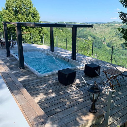 installation spa de nage