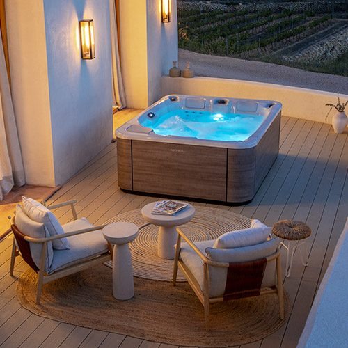 installation spa touch extérieur