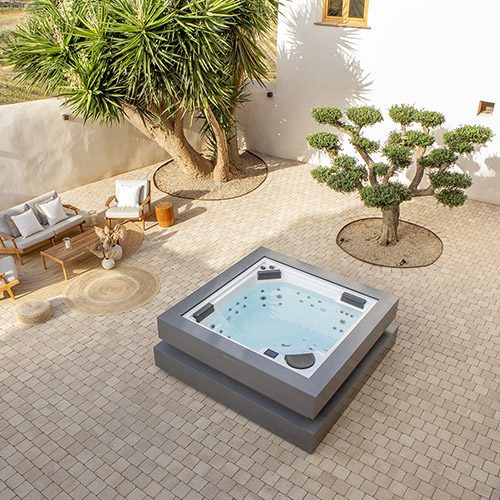 installation jacuzzi extérieur