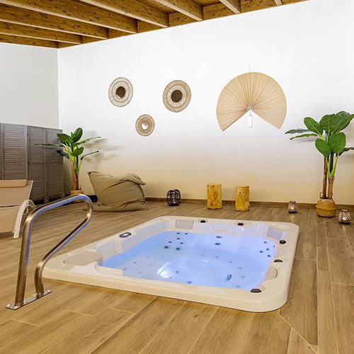 installation spa intérieur